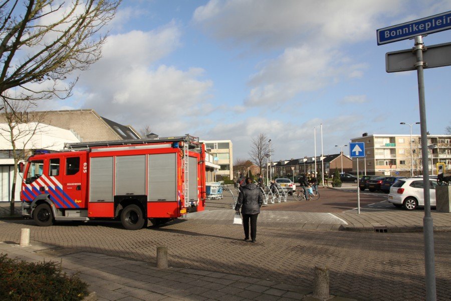 Stormoverlast Bonnikeplein Noordwijk